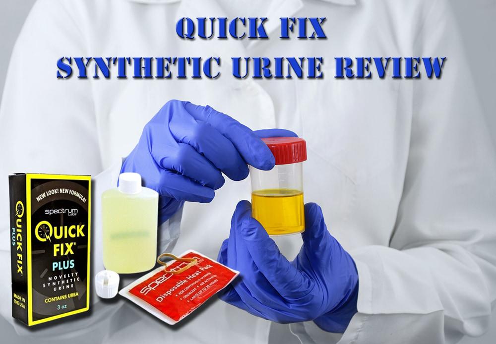 Quick Fix Synthetic Urine Review Is This Fake Pee Good For Urine Drug